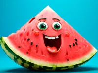 image Merge fruits: Fold the Watermelon!